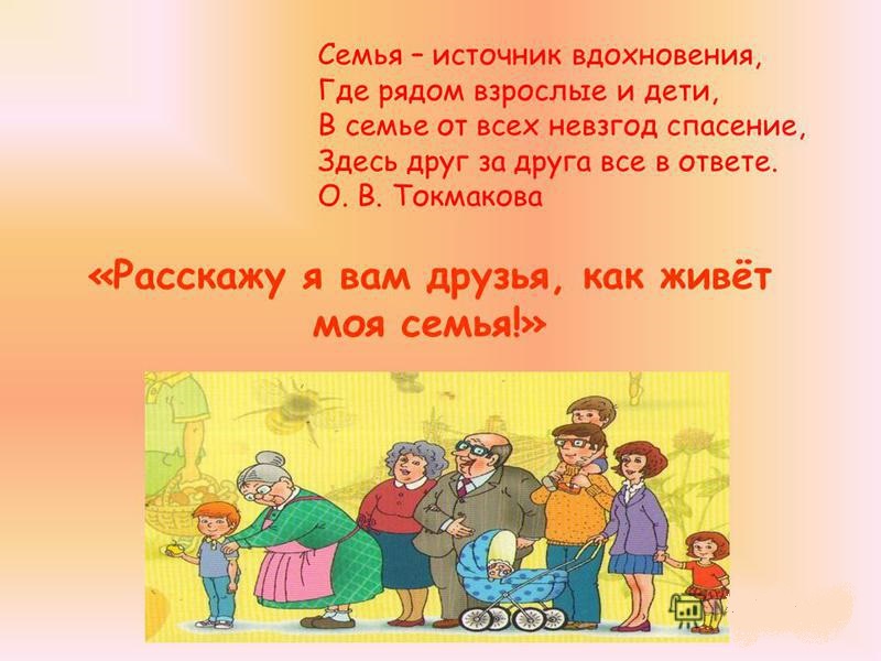 Презентация моя дружная семья