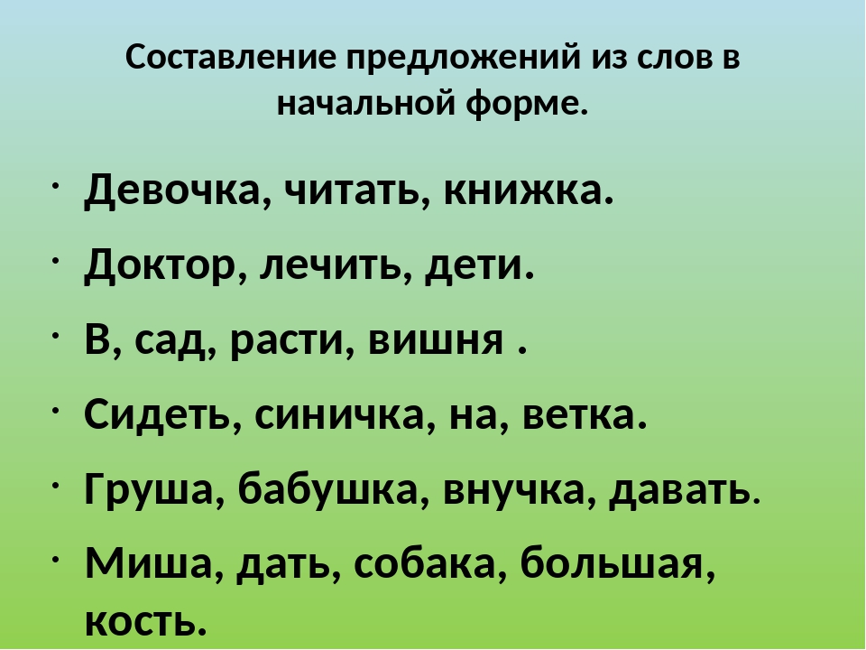 Составить предложение из слов рисунок узор синонимы