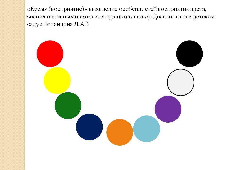 Презентация цвета для дошкольников