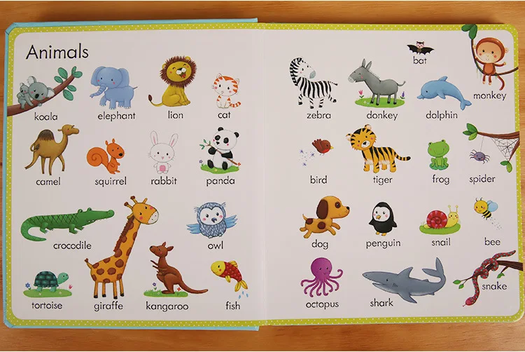 Животные на английском для детей. Названия животных на английском для детей. Книжка желтая по английскому языку книжечка где есть собака.