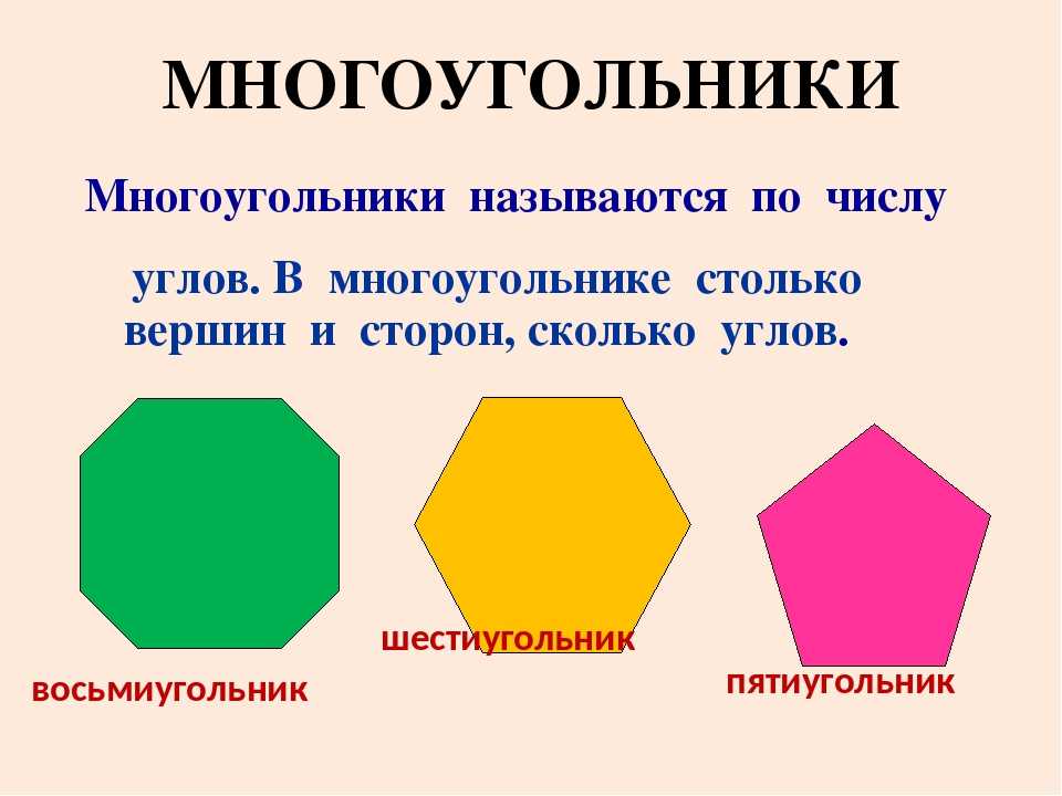 Математика 5 класс многоугольники презентация