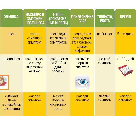 Чем отличается простуда от гриппа и орви