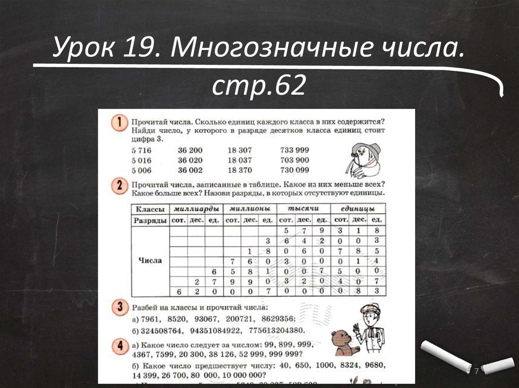 Разбей каждое. Упражнение с многозначными числами. Разбить на классы многозначные числа. Упражнения нумерация многозначных чисел. Многозначные числа 1000.