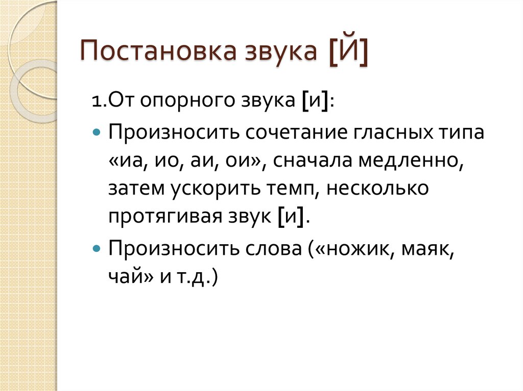 Постановка л. Постановка звука й. Постановка звука с. Способы постановки звука й. Постановка звука я.