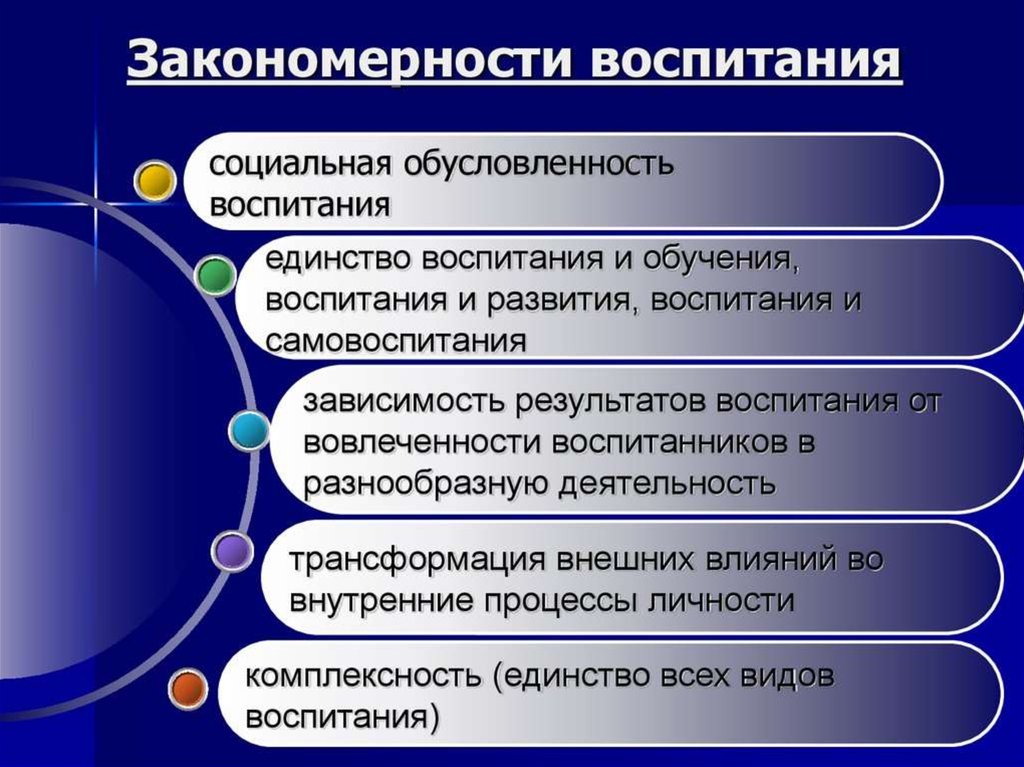 Какая схема правильно отражает взаимосвязь закономерностей принципов и правил воспитания