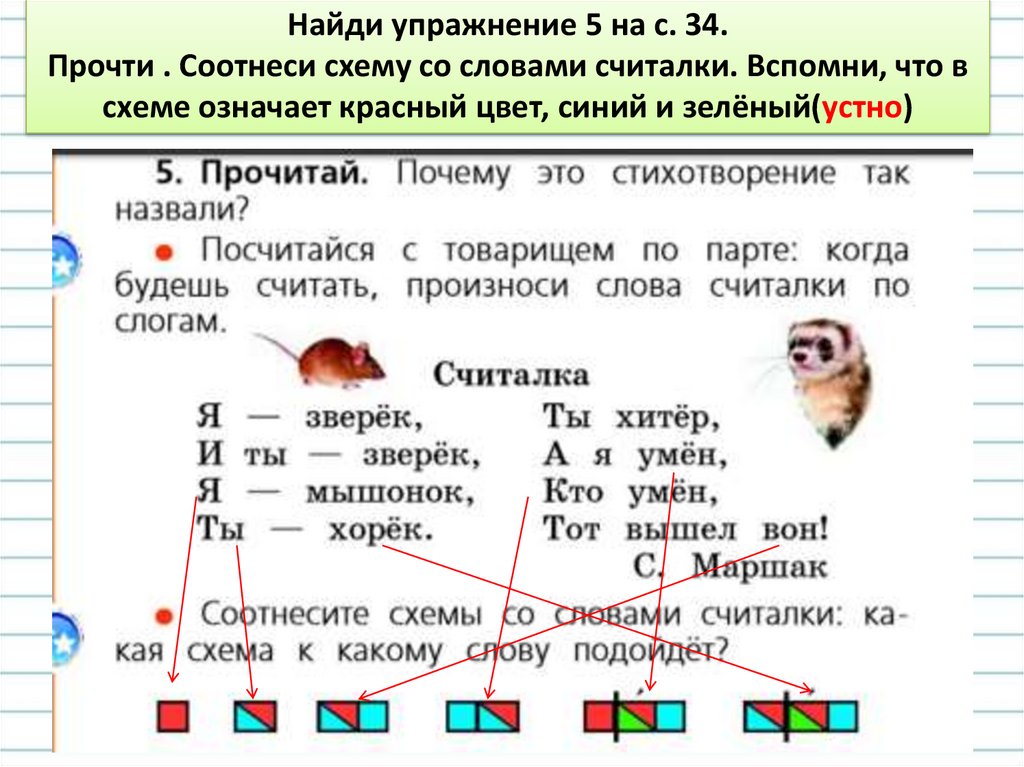 Мишка звуковая схема 1 класс