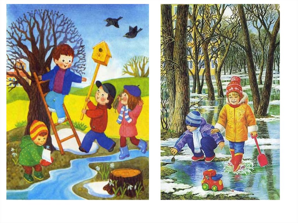 Рассказ о весне подготовительная группа. Весенняя картина для детей. Изображение весны для детей.