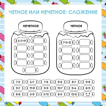 Четные и нечетные числа 2 класс презентация