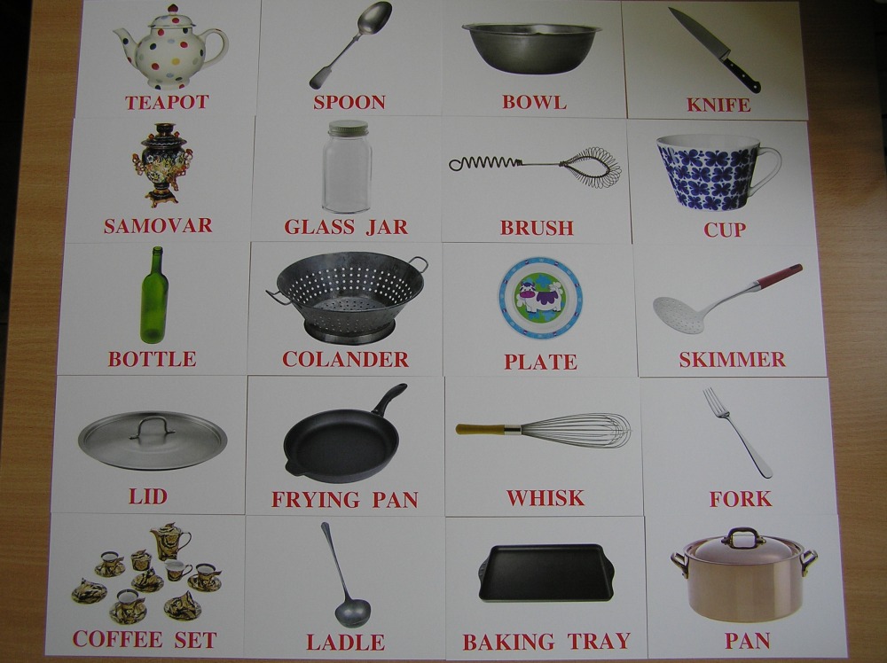 Кухня перевести на английский. Кухонные приборы для детей с названиями. Кухонная посуда названия. Кухонные приборы на англ. Предметы кухонной посуды для детей.