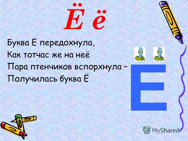 9 букв 2 буква е. На что похоже буква е. На что похожа буква е для 1 класса. На что похожа буква ё в картинках 1 класс. Буква е передохнула как тотчас же на нее.