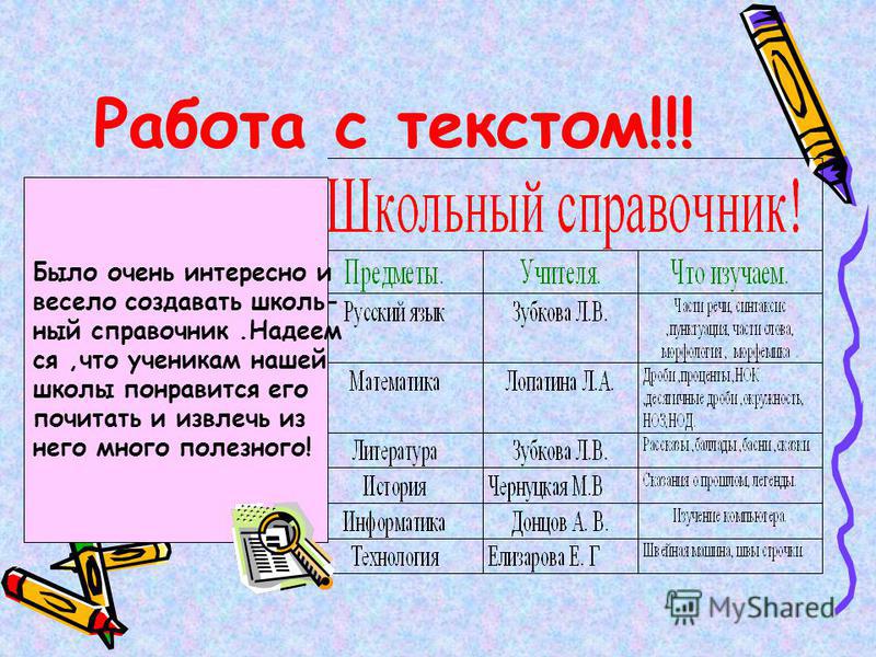 Популярный текст