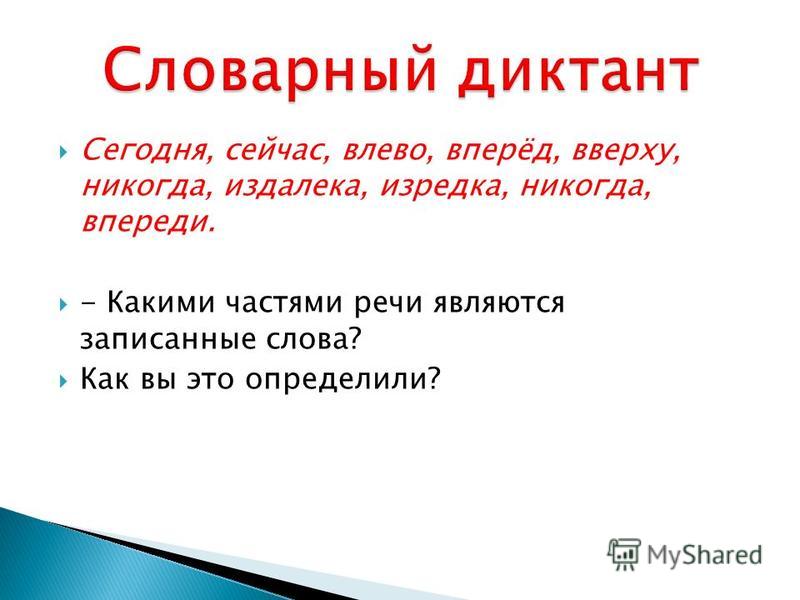 Словарный диктант презентация