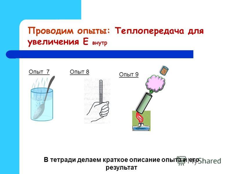 На рисунке представлены схемы трех опытов какие из них соответствуют опытам по наблюдению конвекции