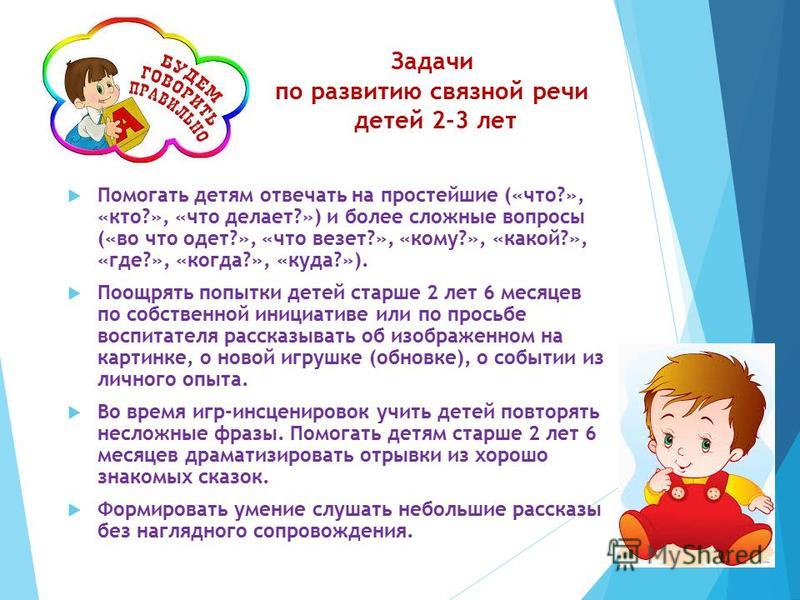 Речь ребенка в 2 года. Задачи по развитию Связной речи дошкольников. Связная речь у детей 7 лет. Формирование Связной речи у детей 2-3 лет. Для чего развивать связную речь у детей.