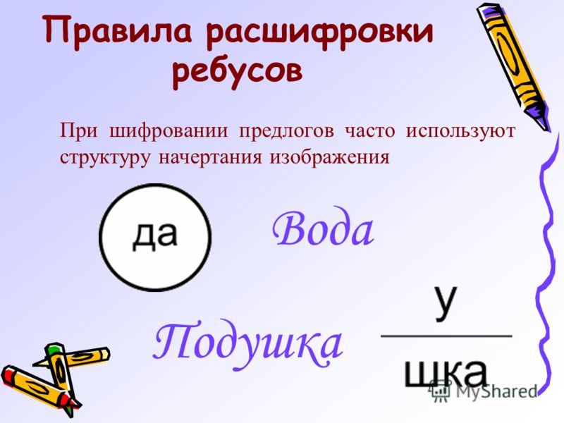 Что означает запятая в ребусе вверху после картинки