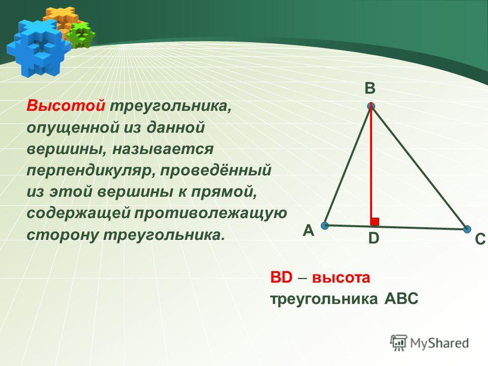 Что такое высота кратко и понятно