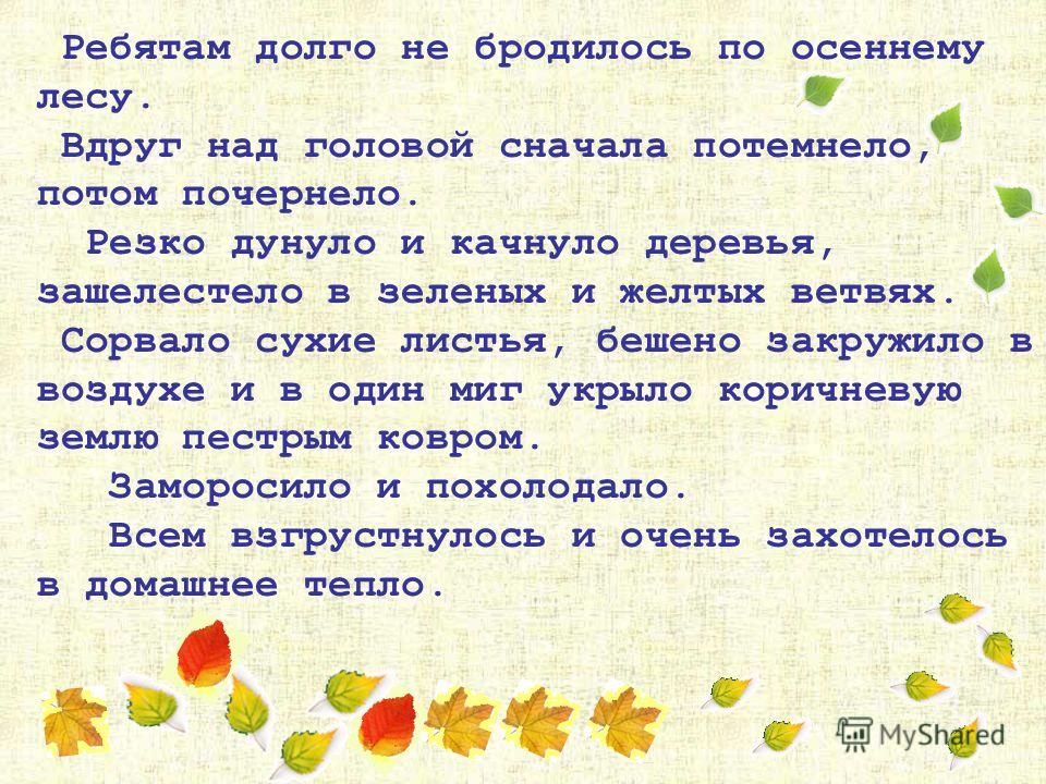 2 предложения осени. Предложения на тему осенний лес. Осенний лес сочинение. Предложения на тему осень в лесу. Предложения про осень 2 класс по русскому языку.