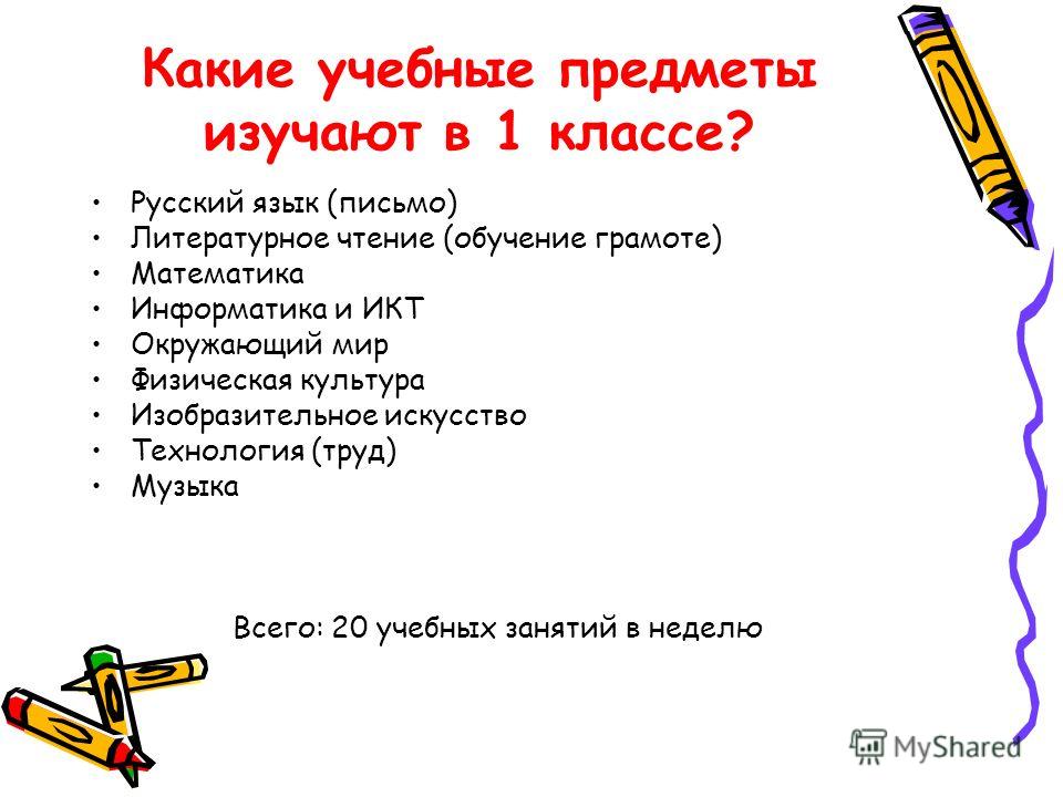 Предметы в школе перечень. Какие предметы в 1 классе список. Перечень предметов в 1 классе. 1 Класс предметы в школе список. Названия уроков в начальной школе.