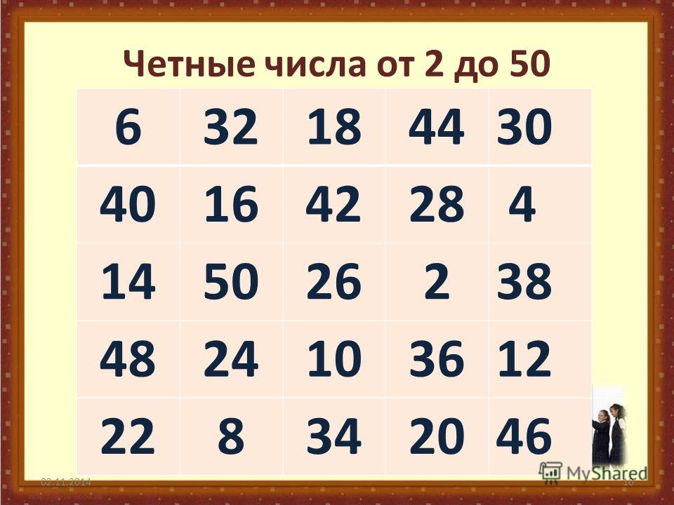 10 четное число