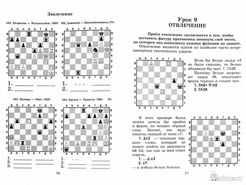 Мат в 3 хода в шахматах