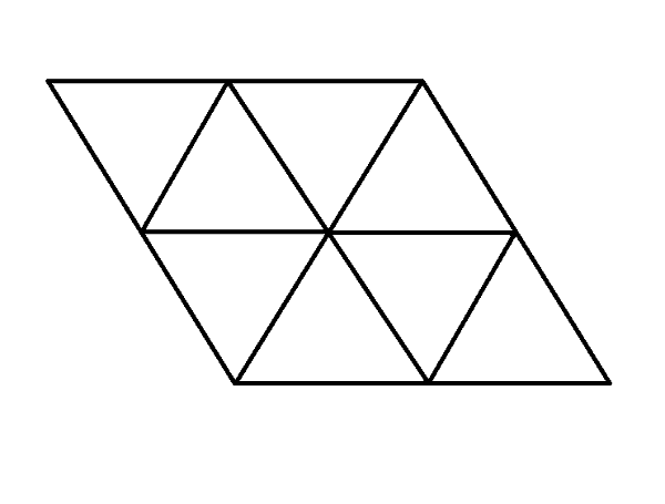 Ромб из двух треугольников. Сосчитать треугольники в фигуре. Четырехугольник из треугольников. Сколько фигур на картинке. Фигура в фигуре.
