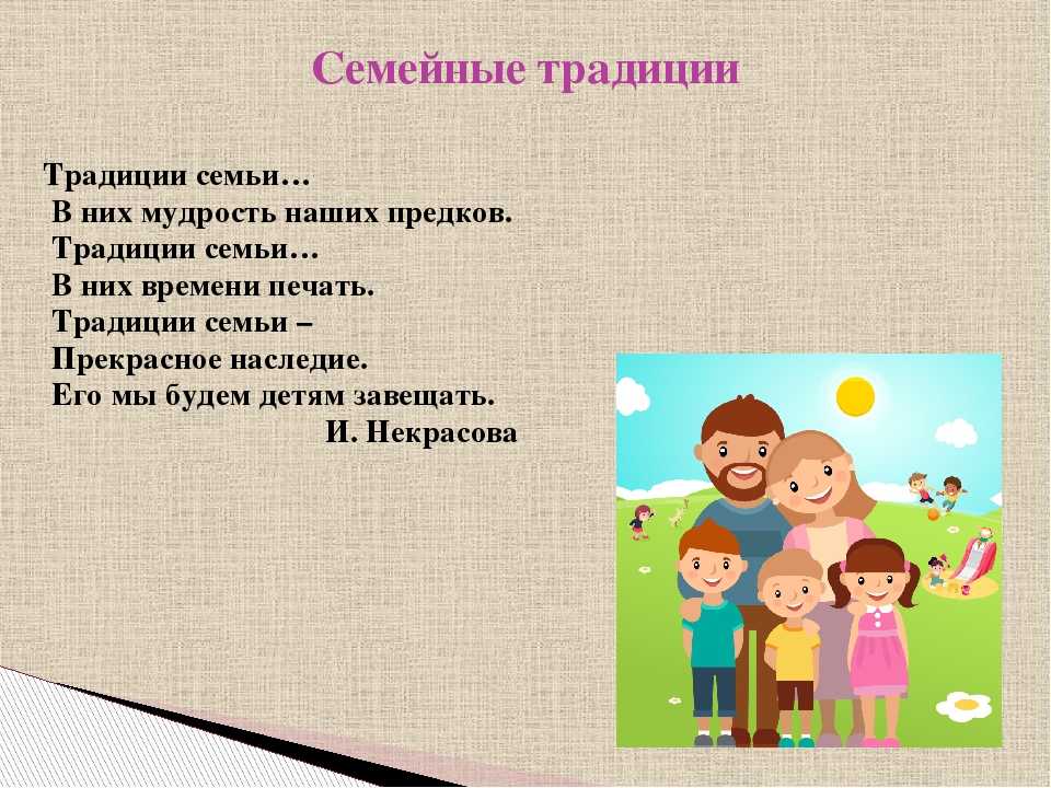 Презентация о семье для дошкольников