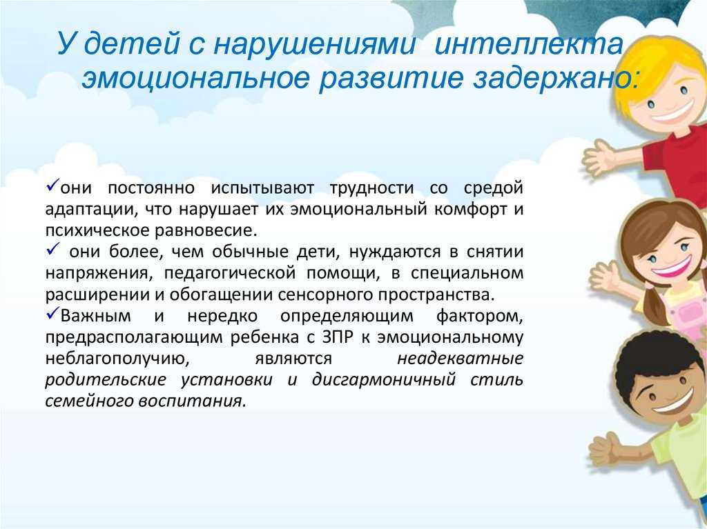 Развитие эмоционального интеллекта у дошкольников презентация