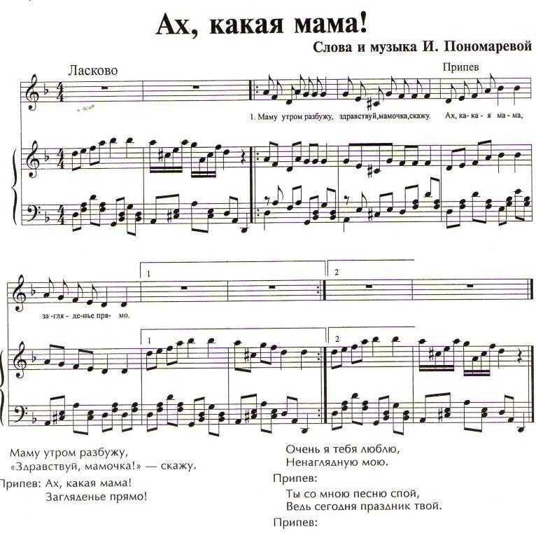 Песня маму украинская слушать. Ах какая мама Ноты. Ноты песни Ах какая мама. Песня Ах какая мама Ноты. Ноты песен для мамы для дошкольников.