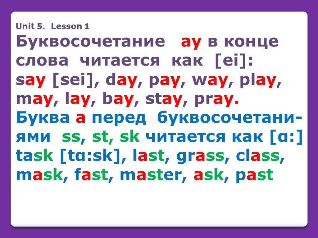 Звуки и буквы в английском языке презентация