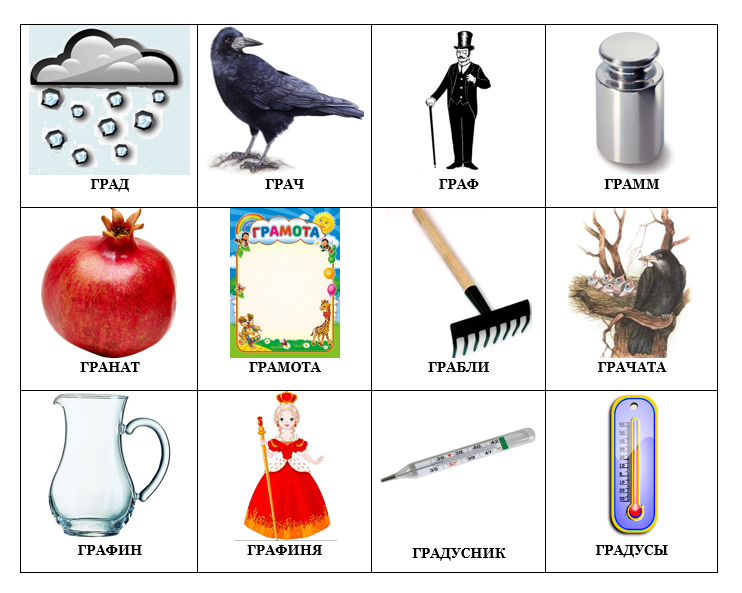 Картинки со звуком г для дошкольников