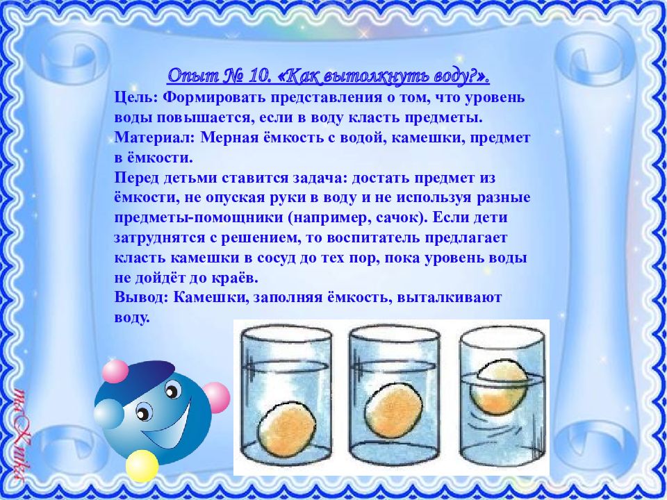Карточки схемы проведения опытов и экспериментов для детей старшего дошкольного возраста картотека