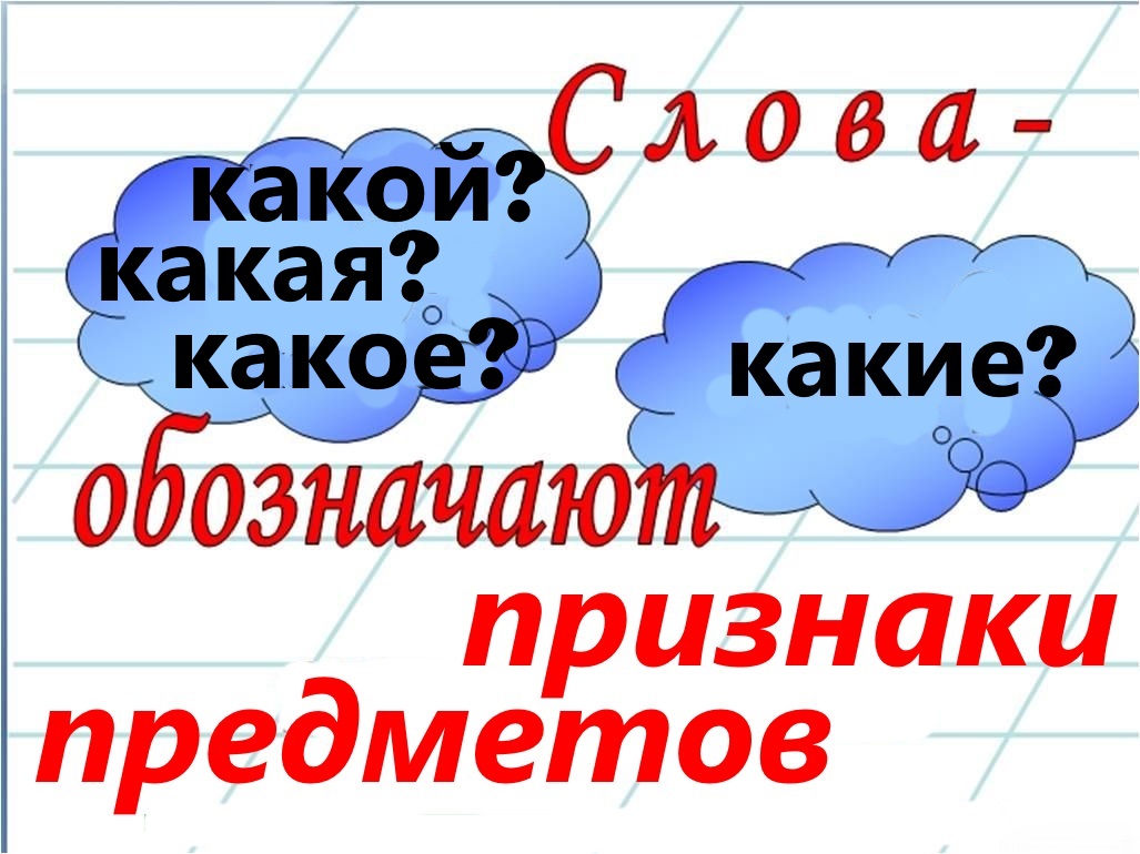 Какие слова отвечают на вопрос какой какая какое какие презентация 1 класс