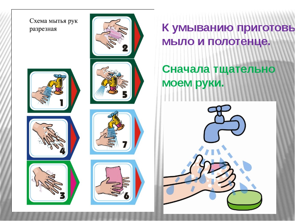 Моем руки правильно картинки для детей