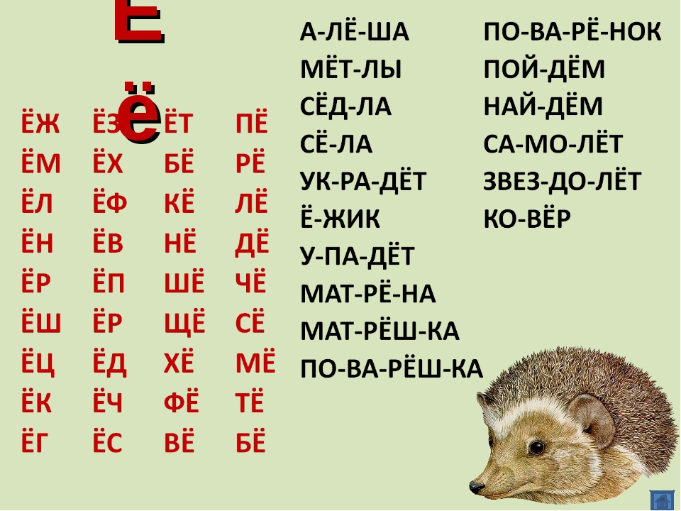 Слова на буквы ем в начале слова. Слоги с буквой е 1 класс. Чтение слогов с буквой е. Слоги с буквой е для дошкольников. Чтение слов с буквой е для дошкольников.