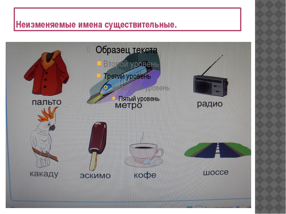 Презентация неизменяемые слова 2 класс школа 21 века презентация