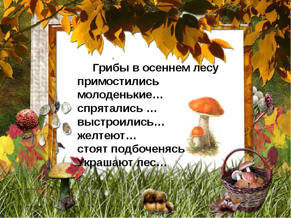 Сочинение на тему красота грибов. Стихи про осенние грибы. Грибы осенью сочинение. Осенние грибы детские. Осенний гриб стихотворение.