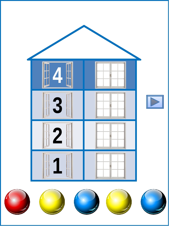 Домик под цифрой 3. Домик с окошками для цифр. Числовые домики для дошкольников. Засели домики цифрами. Игра «числовые домики».