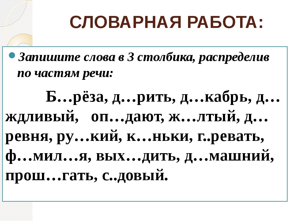 Презентация 4 класс по русскому языку закрепление