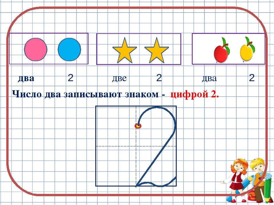 Цифры презентация для дошкольников