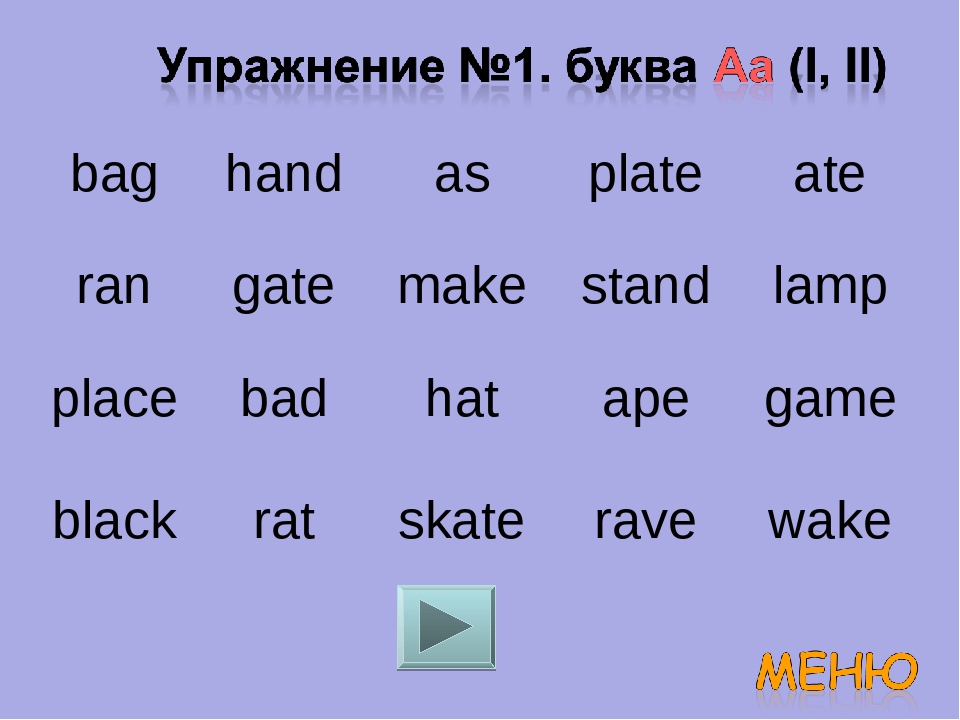 Учимся читать по английски. Чтение на английском языке для начинающих. Тренировка чтения на английском для начинающих.