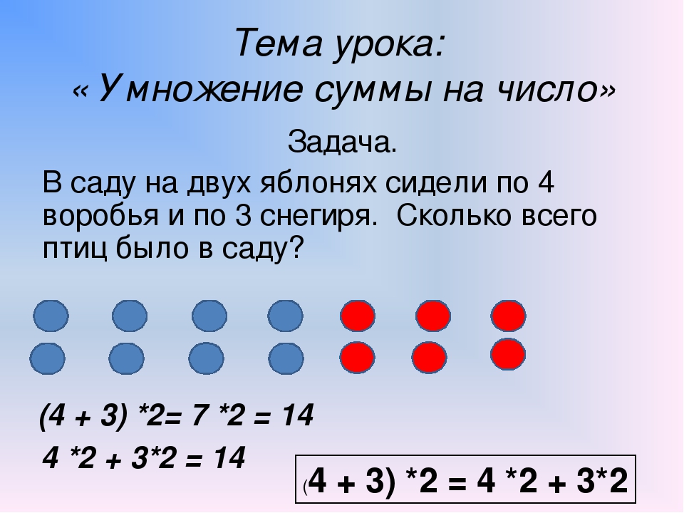 Урок 2 класс умножение числа 3. Задачи умножение суммы на число 3 класс задачи. Умножение суммы на число 3 класс задачи. Задачи на умножение суммы на число. Умножение суммы на число 3 класс задания.