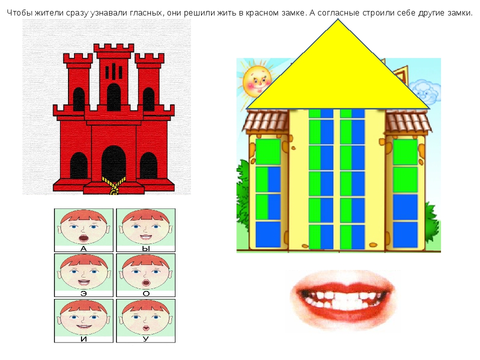Домики для звуков картинки для дошкольников