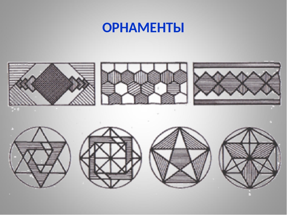 Геометрия орнаментов и узоров проект 9 класс