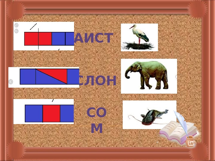 Схема слова лошадь