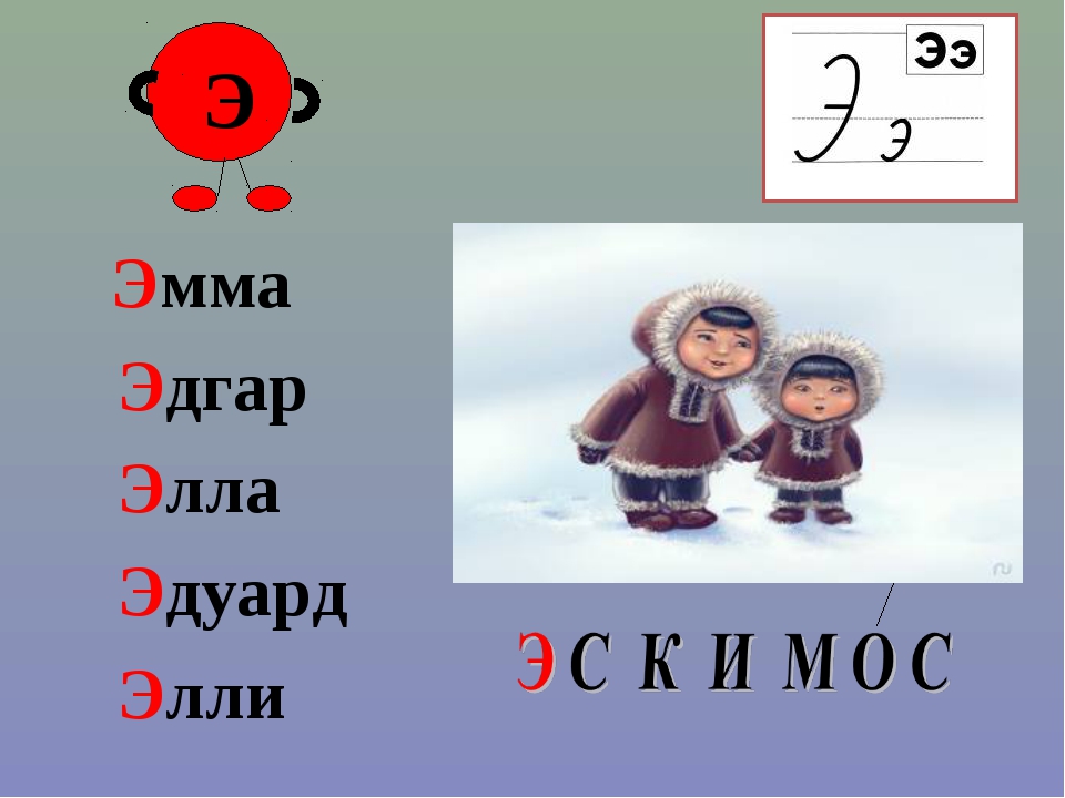 Буква э звук э презентация 1 класс школа россии