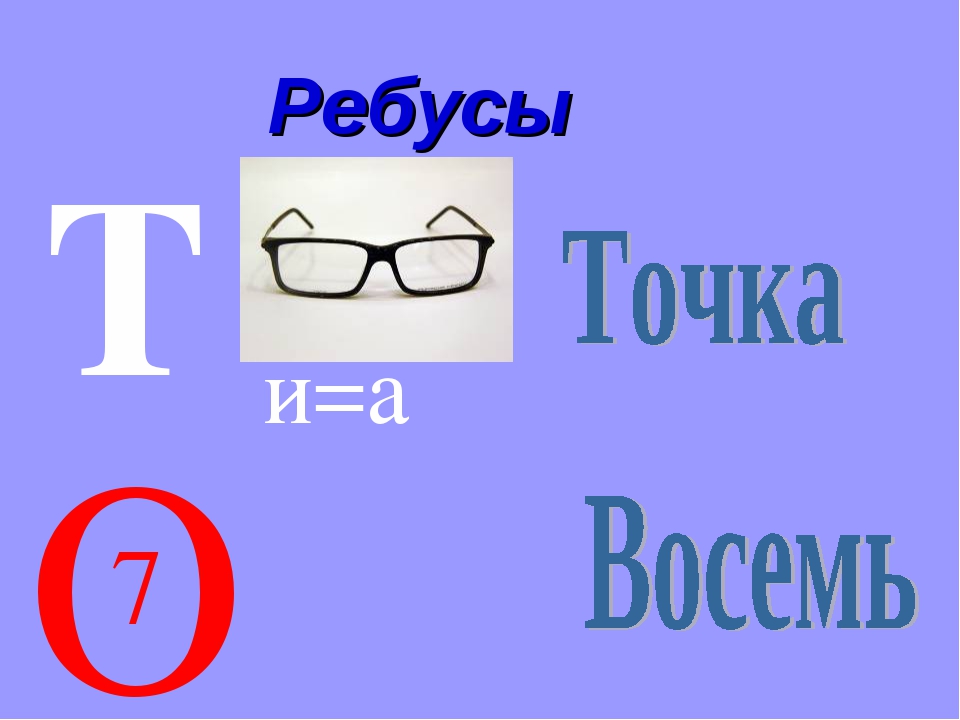 Ребусы презентация 8 класс