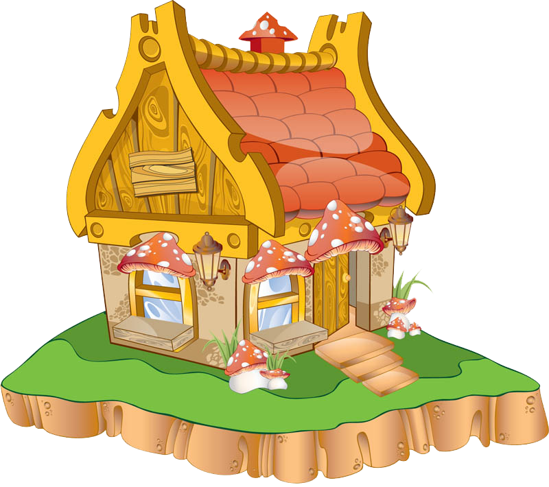 Сказочный домик. Сказочный дом для детей. Домик мультяшный. Дом мультяшный.
