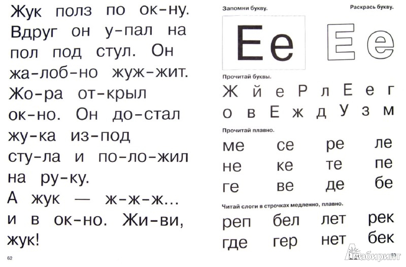 Презентация чтение по слогам 1 класс школа россии