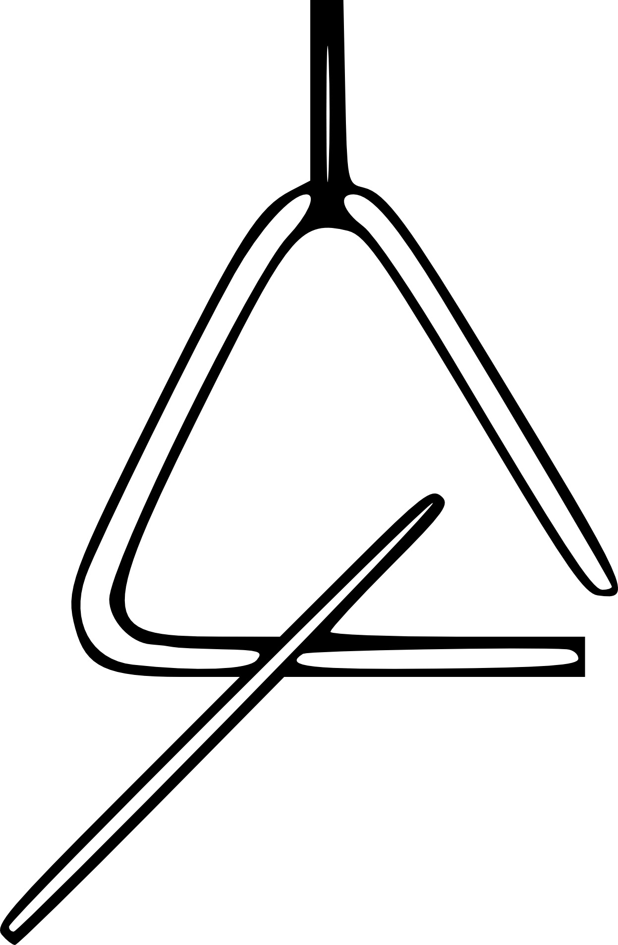 Треугольник музыкальный инструмент