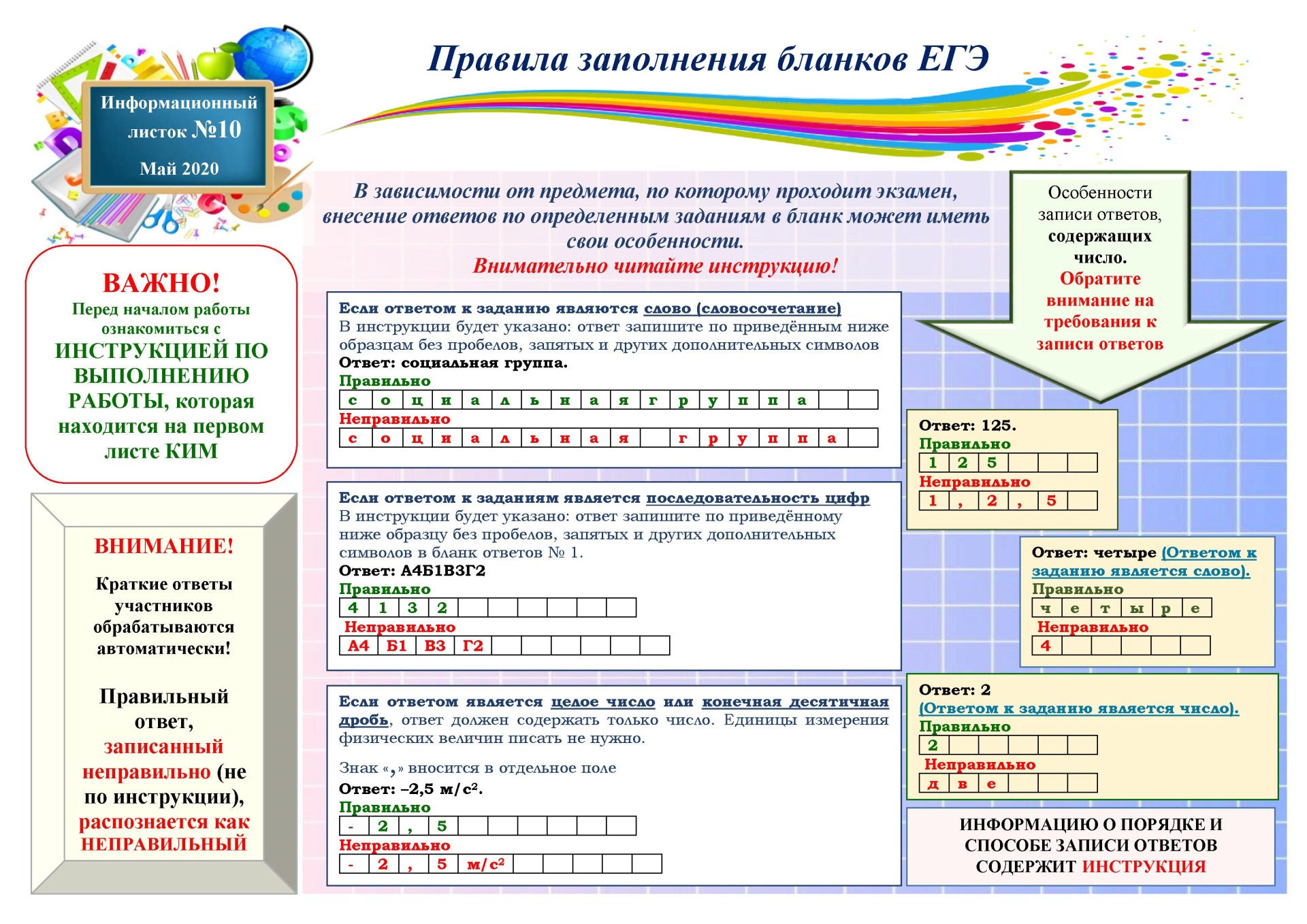 Презентация листы огэ